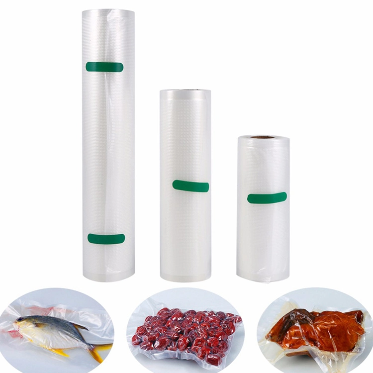 Wholesale Plastic Food Vacuum Packaging Three Side Seal Bags