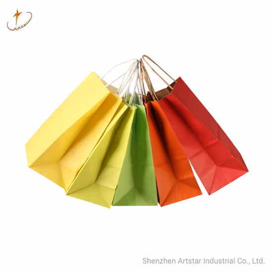 Kraft Packaging Store Online Kraft Paper Food Bakery Grocery Bag Baged Packaged Goods