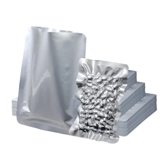 Sac de scellage sous vide de sac d'emballage en plastique de papier d'aluminium de sac de joint latéral pour la nourriture