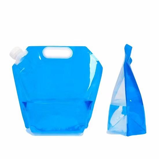 Sachet de nourriture pour bébé à haute barrière écologique avec sac en polymère transparent à bec verseur