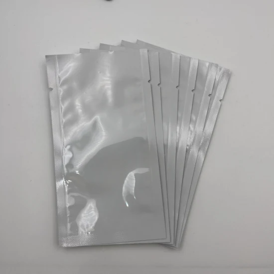 Aucun sac latéral de joint de la poche en plastique stratifiée par aluminium d'impression trois
